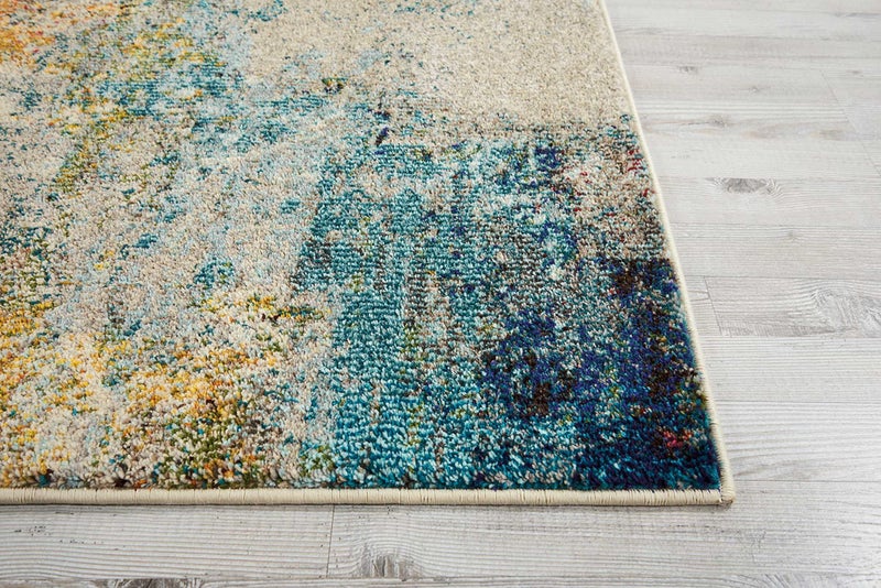 Nourison Home Celestial Sealife 2' x 6' Area Rug - Easy Clean, Non Shedding, Bed Room, Living Room, Dining Room, Kitchen (6' Runner) - Image 5